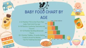 Baby Food Chart by Age