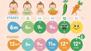 Baby Food Timeline