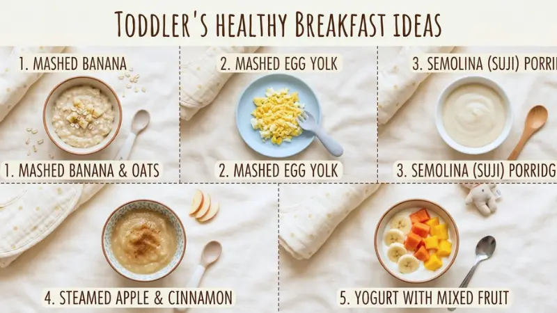 Easy Breakfast Ideas for 1-Year-Olds